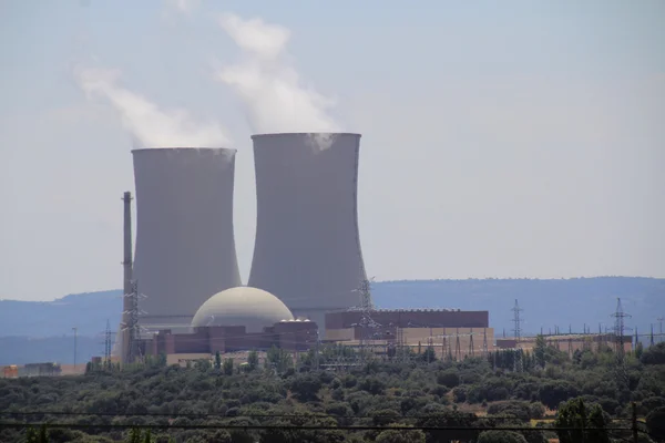 Πυρηνικού σταθμού almaraz — Stockfoto