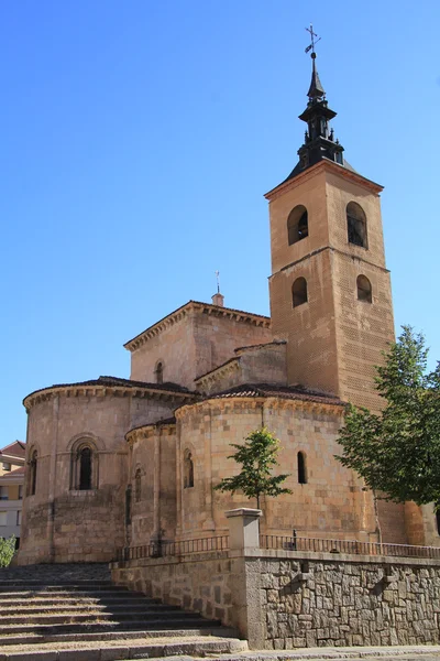 Kostel san Martin segovia, Španělsko — Stock fotografie