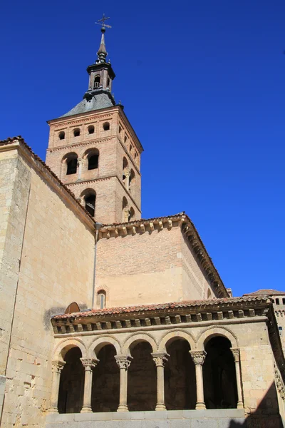 Kirche von san martin segovia, spanien — Stockfoto