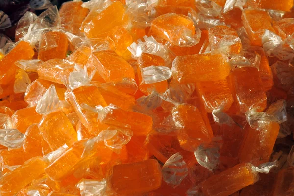 Bright colorful candy orange — Stock Photo, Image