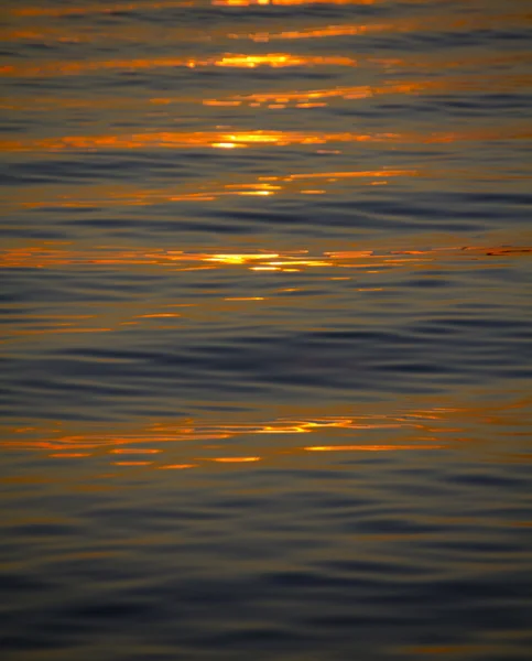 Bellissimo tramonto in mare — Foto Stock