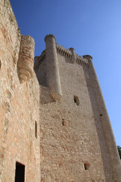 Torija castle guadalajara, Spanien Stockbild