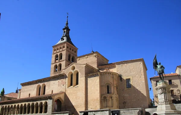 Kerk van san martin segovia, Spanje — Stockfoto