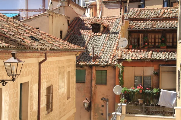 Середньовічні вулиці Сеговія, Іспанія — стокове фото