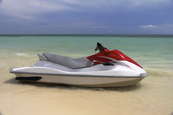 stock image Jet Ski waiting at the shore