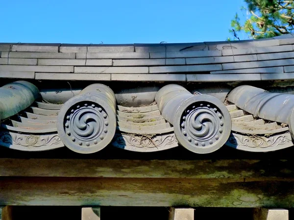 stock image Japanese Rooftop Decorations