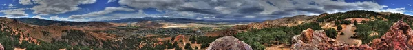 Geiger lookout vägkanten park nevada panorama — Stockfoto