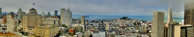 san francisco panorama görüş birliği kare