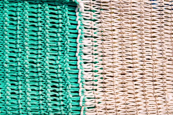 Fishing net tackle textures from Mediterranean — Stock Photo, Image
