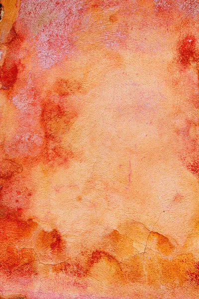 Parede pintada envelhecida em tons grunge vermelho — Fotografia de Stock