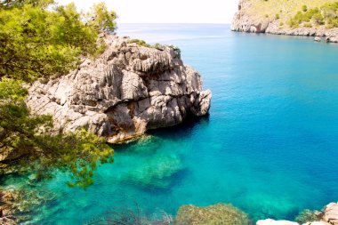 Escorca sa calobra beach mallorca Balear Adası