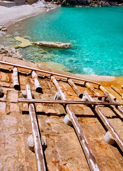 Escorca sa calobra beach mallorca Balear Adası — Stok fotoğraf