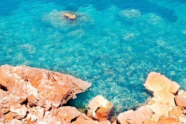 Playa de Escorca Sa Calobra en Mallorca isla baleárica — Foto de Stock
