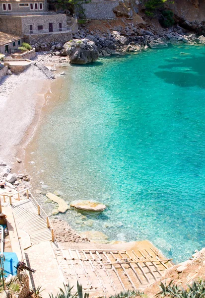 Playa de Sa Calobra en Escorca Mallorca — Foto de Stock