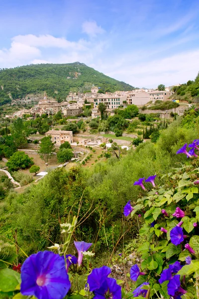 Valldemossa from Majorca view in Tramontana — Stock Photo, Image