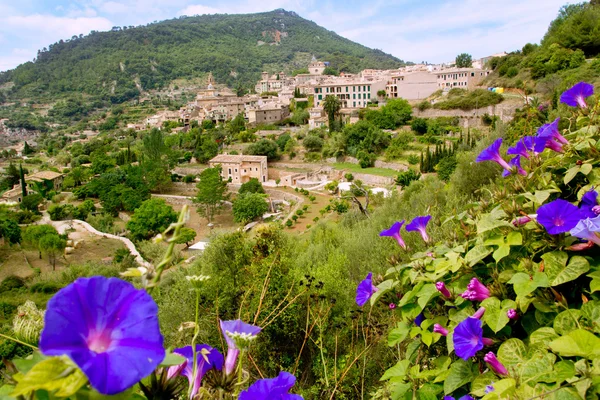 Valldemossa vue de Majorque à Tramontana — Photo
