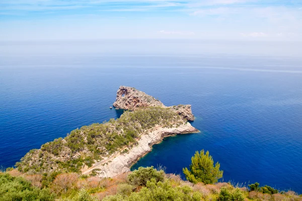Deia Sa Foradada en Mallorca mediterránea —  Fotos de Stock