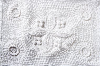 Cotton tricot pique fabric macro texture clipart