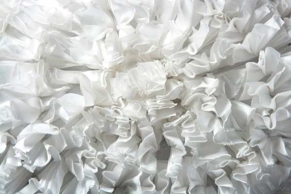 Ruffled fabric pleated fashion texture — Stock Photo, Image
