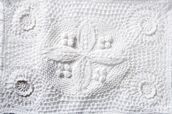 Cotton tricot pique fabric macro texture — Zdjęcie stockowe
