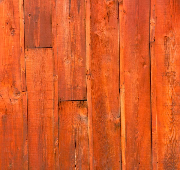 Rood oranje houten strepen textuur — Stockfoto