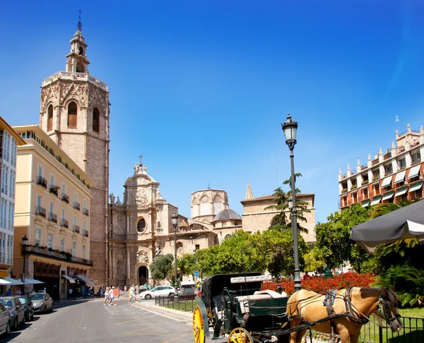 Valencia el miguelete micalet katedrála — Stock fotografie