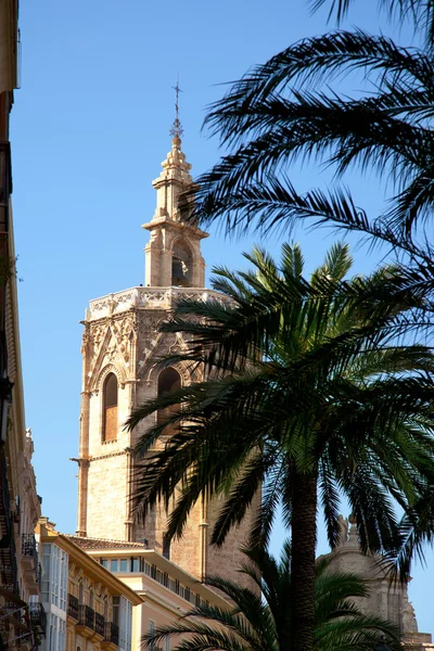 Katedralen i Valencia el miguelete micalet — Stockfoto