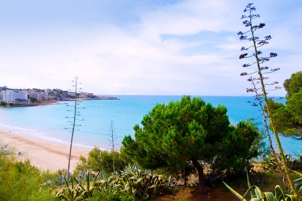 Larga playa Platja larga en Salou Tarragona —  Fotos de Stock