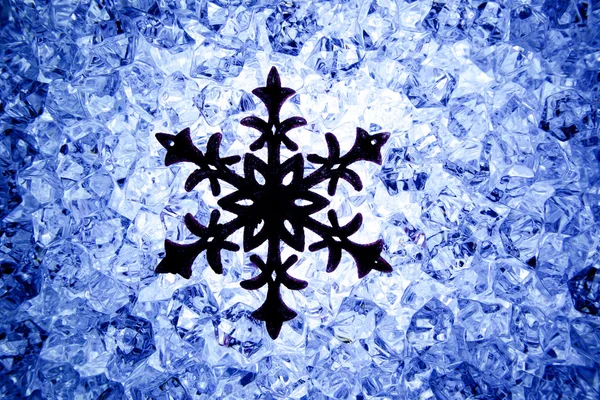 Crhistmas snowflake star symbol — Stock Photo, Image