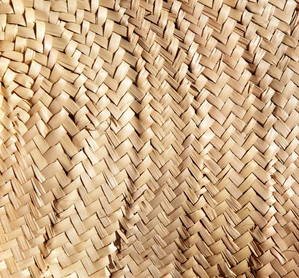 Basketry tradicional entrelaçado textura seca — Fotografia de Stock