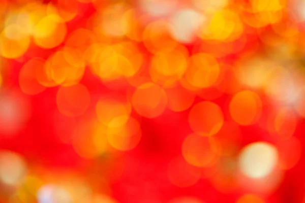 Soyut ufuk bulanıklık kırmızı Noel ışıkları — Stok fotoğraf