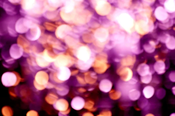 Abstract defocused blur purple christmas lights — Stock Photo, Image