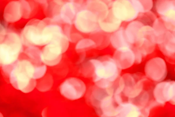 Abstract defocused blur red christmas lights — Stock Photo, Image