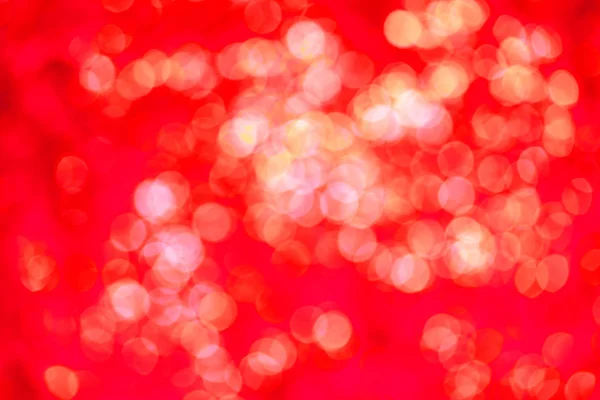 Abstrakte Defokussierung verschwimmt mit rotem Weihnachtslicht — Stockfoto