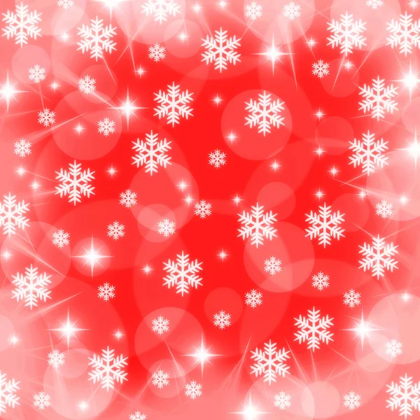 Floco de neve de Natal e estrelas ilustração — Fotografia de Stock