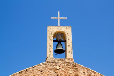 Sant ferran taş belfry formentera Adası