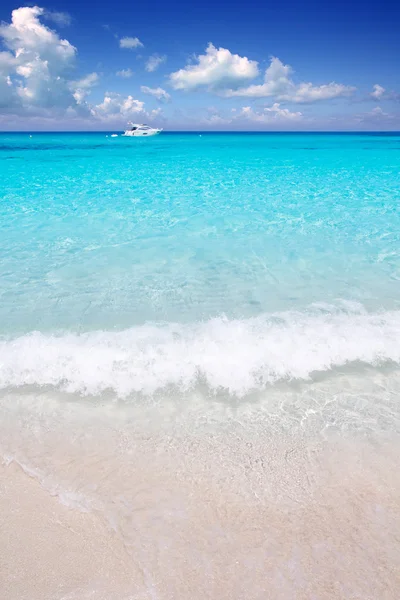 Illetes Formentera East beach tropical turquoise — Stockfoto
