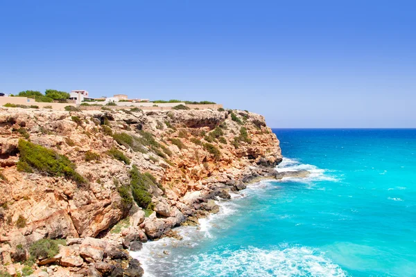 Cala en Baster en Formentera — Foto de Stock