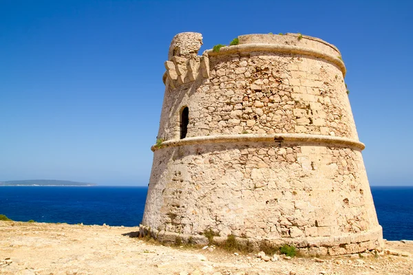 Torre des Garrovet em Babaria Cape Formentera — Fotografia de Stock