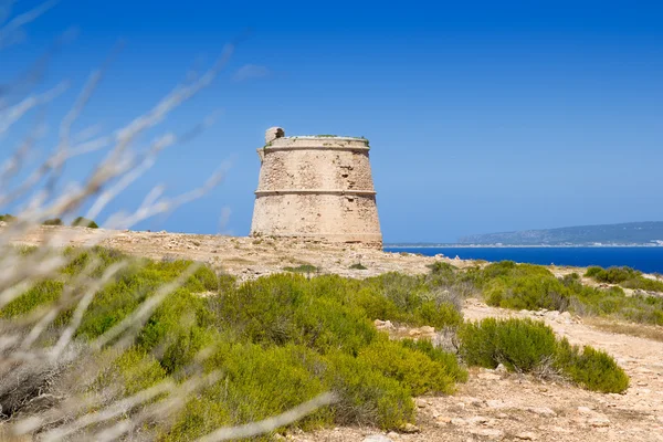 Torre des Garrovet a Babaria Capo Formentera — Foto Stock