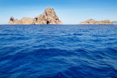 Ibiza Es Vedra an Vedranell islands clipart