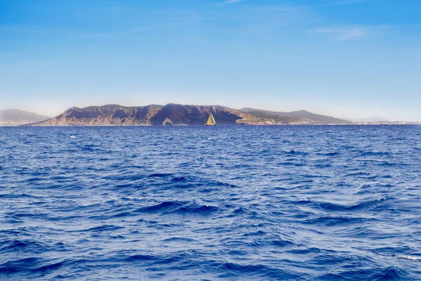 Els Freus de Ibiza vista desde el mar Mediterráneo — Foto de Stock