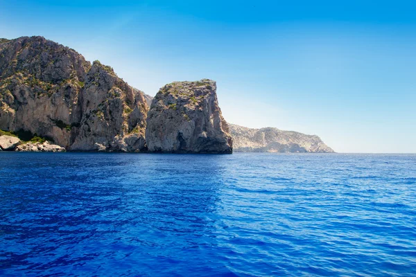 stock image Ibiza Cap de Jueus near Es Vedra in Balearic