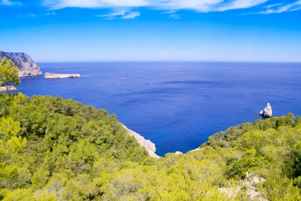 Ibiza-poort de san miquel san miguel strand — Stockfoto