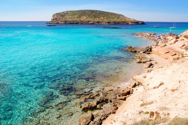 Ibiza cala pri conmte v san Antoniu — Stock fotografie