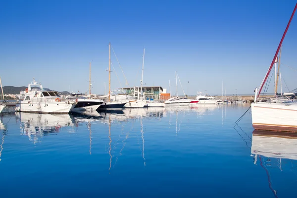 Ibiza San Antonio abad Hafen — Stockfoto