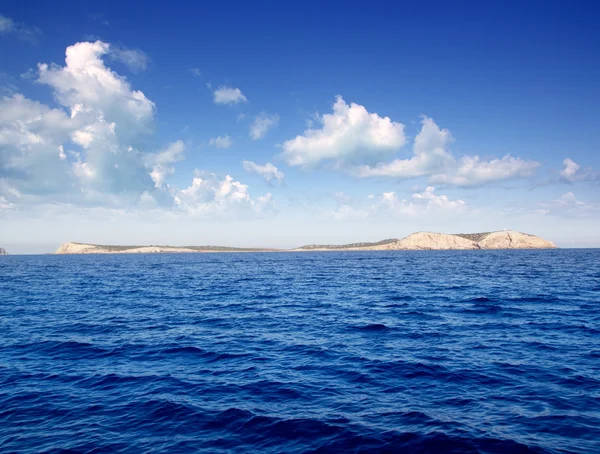 Ibiza conillera bosque adalar mavi gün — Stok fotoğraf
