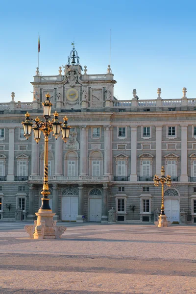 Madrid Palacio de Oriente monument — Stockfoto