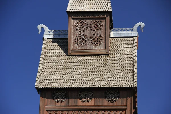 北欧木製教会 — ストック写真