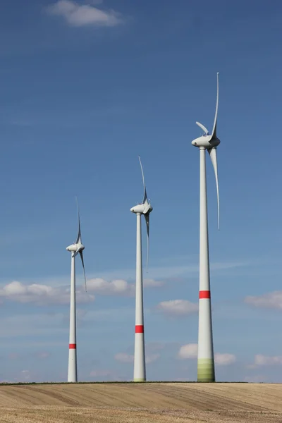 Rüzgar enerji santralleri — Stok fotoğraf